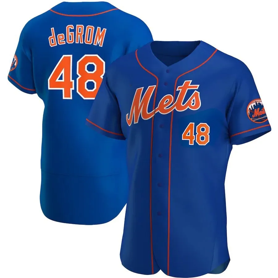 Wholesale Mets Jersey Shirt Fan Elite Baseball Uniform Oversized T