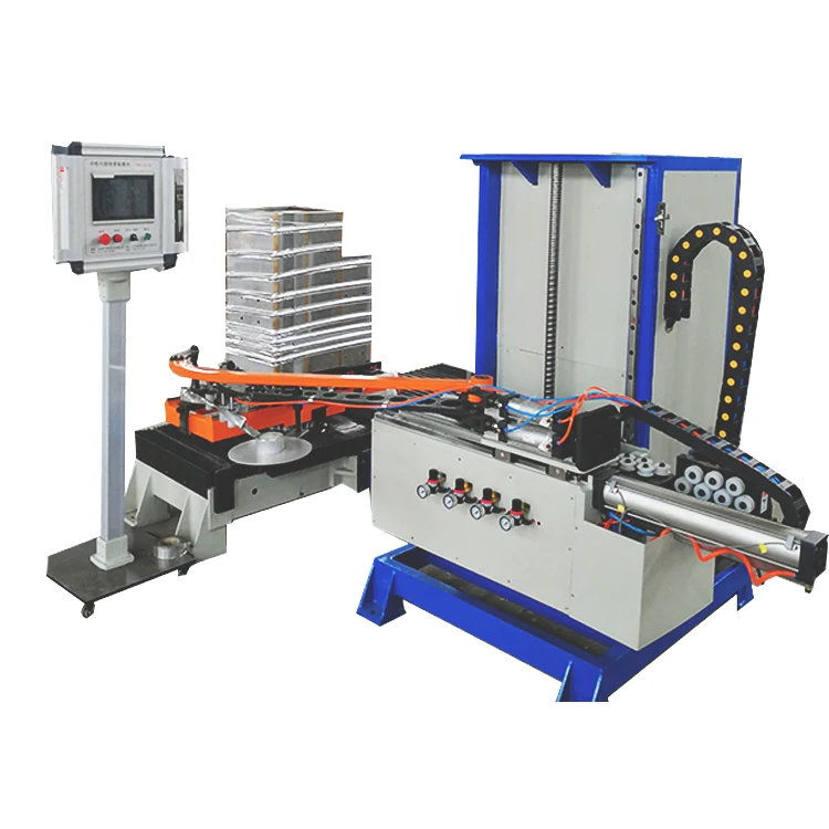 Freezer Core Refrigerator Automatic Evaporator Aluminum Pipe Tube Winding Machine