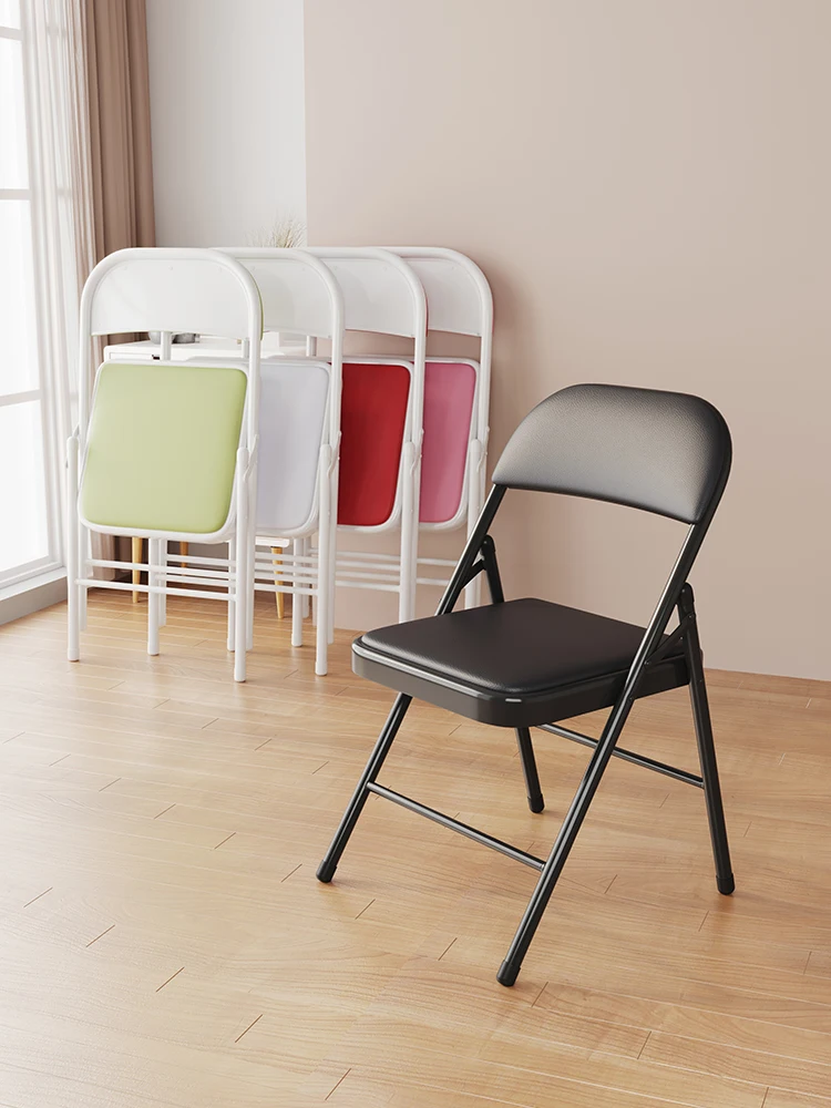Современная мебель для кемпинга с металлической рамой, садовая мебель, портативный складной стул с мягкой подкладкой