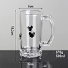 Mickey transparente-Negro