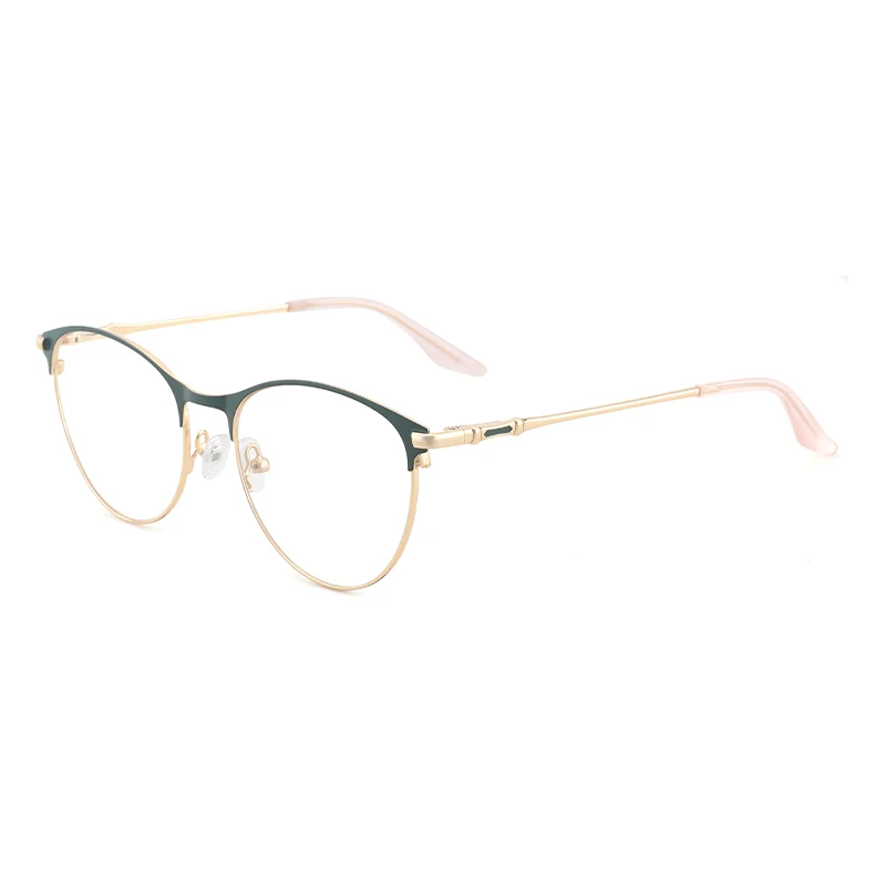 YC OPTICAL High End Expensive Luxury Multicolor Eye Glasses Personalized OEM Eyewear Womens Metal Glasses Frames