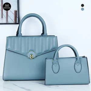 Minissmi Low MOQ Custom Pu Solid Kadin Cantalari Business Style Daily Bags Designer Luxury Women Hand Bags