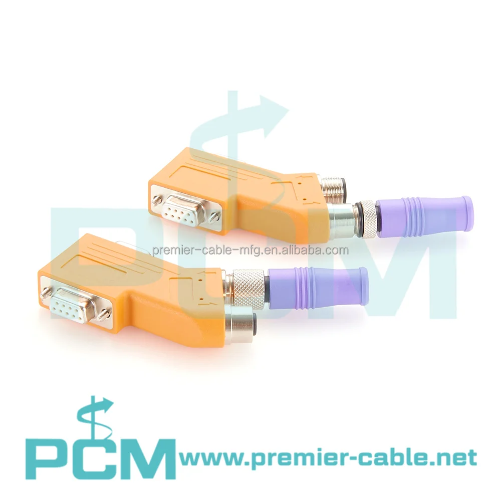 Industrial Communication PLC CANopen Bus DB9 to M12 Adapter factory