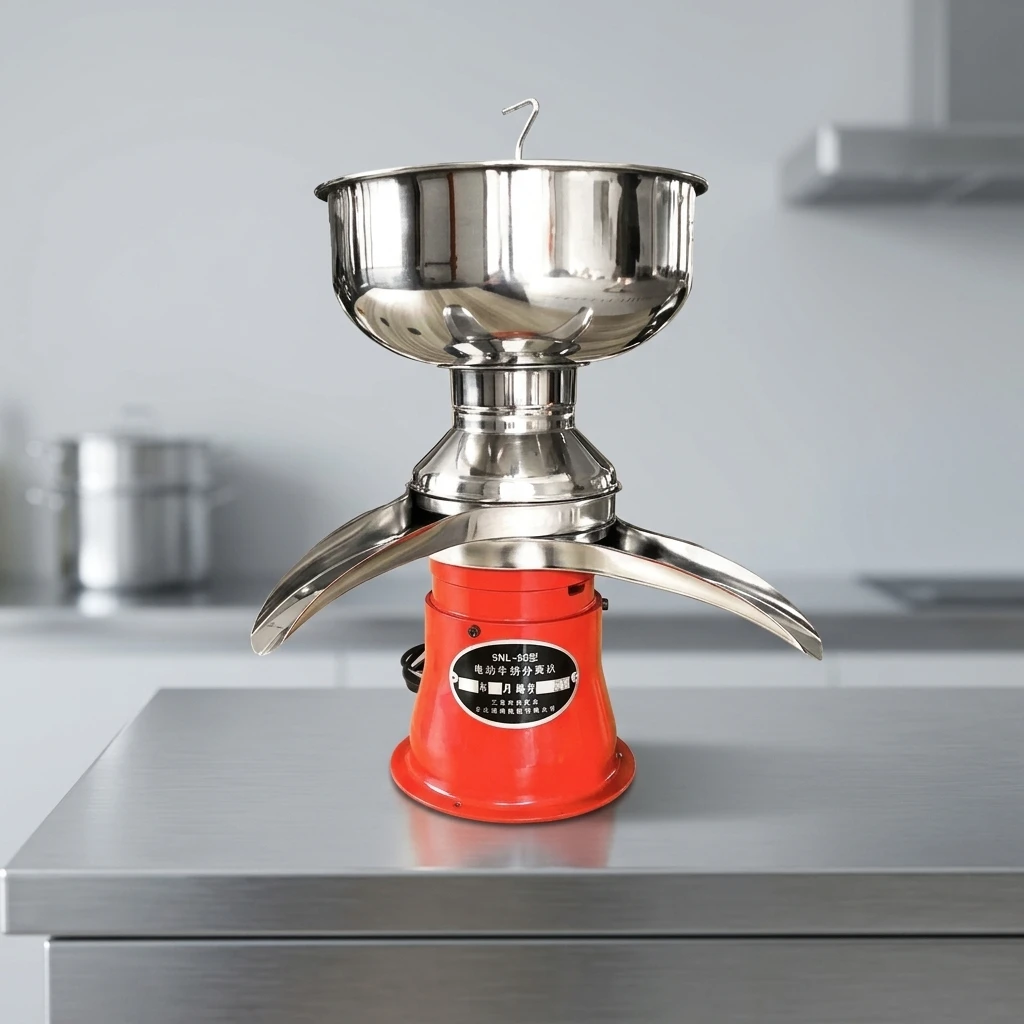 TEBAK Automatic Small Scale Dairy Milk Electric Household Separator || Dairy and Juice Defatting Processing Equipment