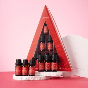 Private Label Oem Natural Smell Blend Essential Oil Stress Free Aromatherapy Essential Oil Gift Set