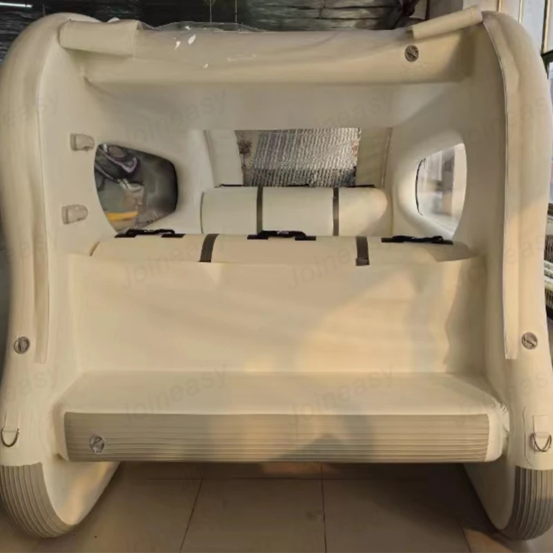 Pontoon Foldable Inflatable Solar House Boat Inflatable Boat House With