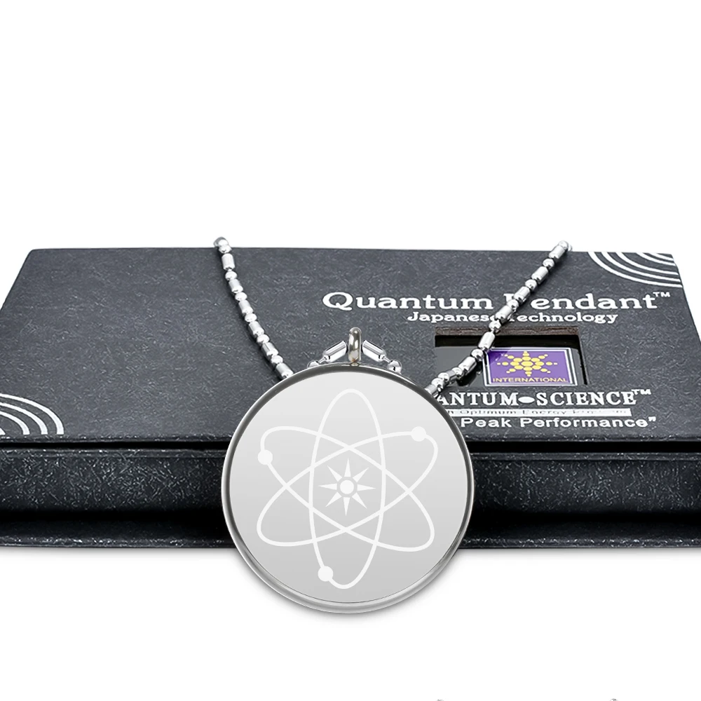 Quantum Science Stainless Steel Energy Quantum Pendant with Negative Ions Japanese Quantum Energy Pendant