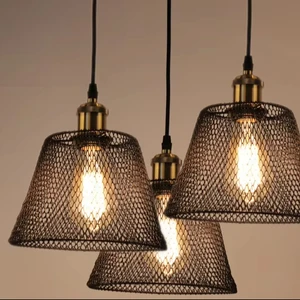JACKSUN Modern Indoor Home LED Pendant Light Iron Pendant Lamp Decorative Chandelier