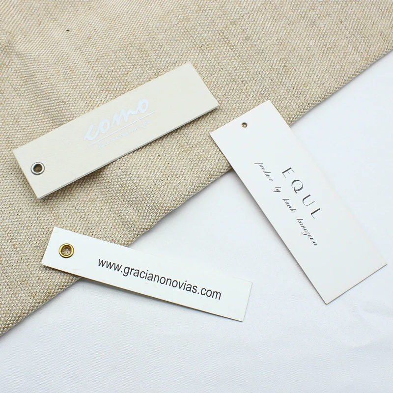 Factory Sale High Quality Recyclable Custom Round Label String Hair Premium Custom Hang Tag for Clothes Print Sustainable 500pcs