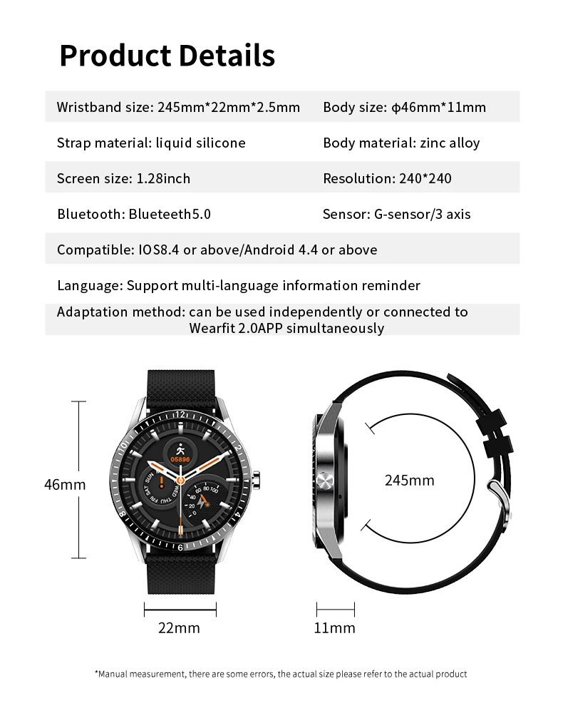 LICHIP LP43 smart watch smartwatch p68| Alibaba.com