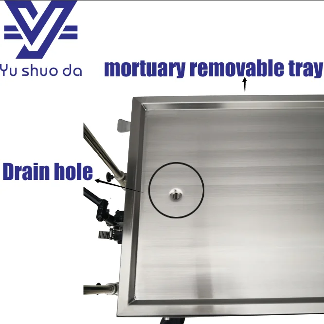 manual hydraulic mortuary lift