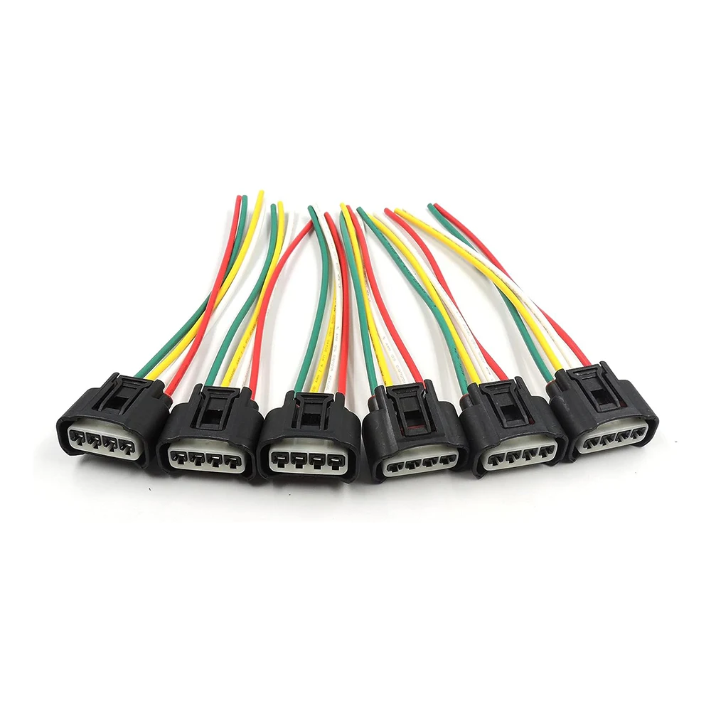 8-Pack Ignition Coil Connector Harness Pigtails – Fits Toyota & Lexus, Replaces 90980-11885 – Direct Plug-and-Play