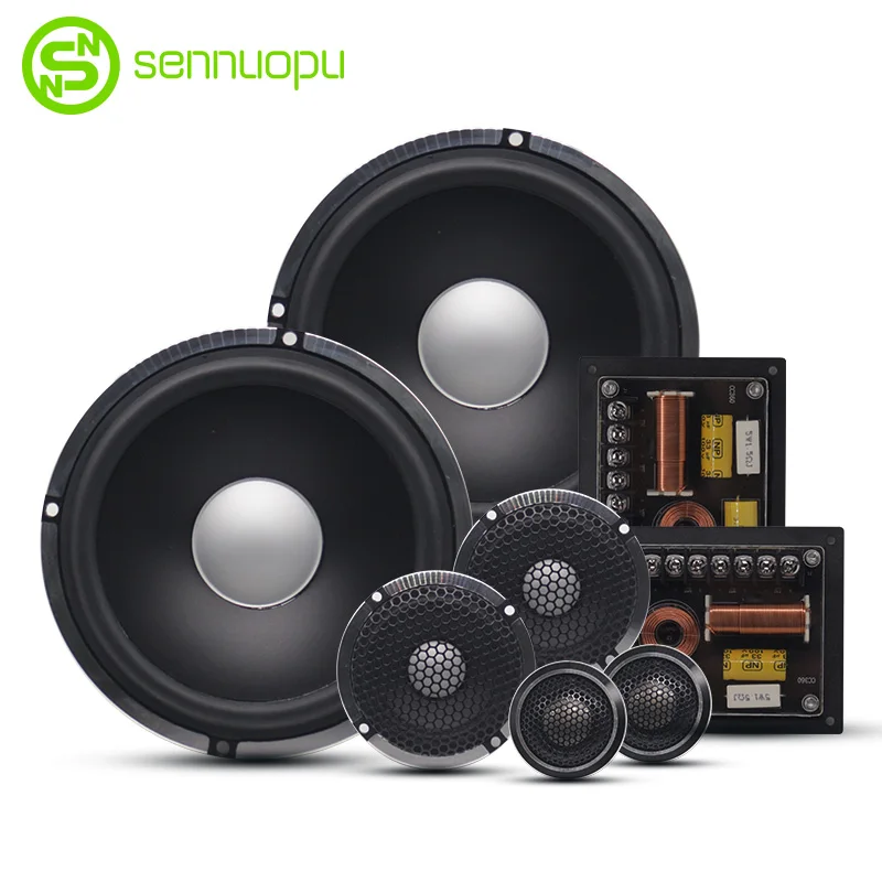 Sennuopu SK-8 Audio Car Speakers 3-Way Component System