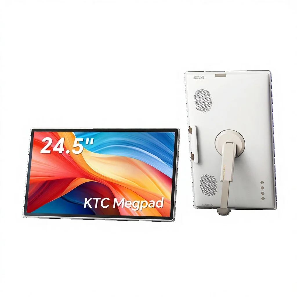24 Inch MegPad Portable TV Touchscreen Monitor 1080p Android 14