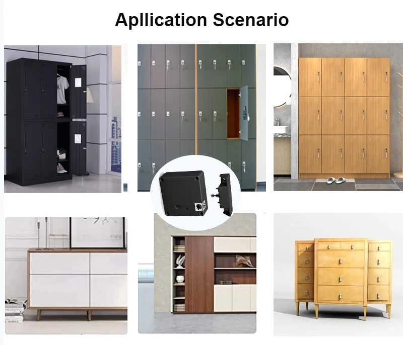 Smart Furniture Rfid Locker Remote Control Magnetic Drawer Lock Invisible Cabinet Lock