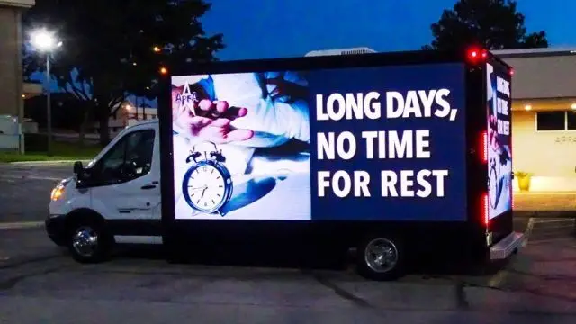 Full Color P6 Mobile Billboard Led Advertising Truck Led Box Moving Led Signage Display Outdoor