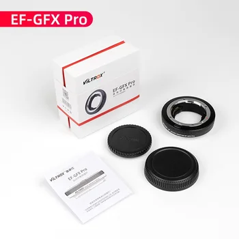 VILTROX EF-GFX Pro Auto Focus Lens Mount Adapter Ring Anti-shake EXIF Transmission for Canon EF/EF-S Lens to Fuji GFX product image