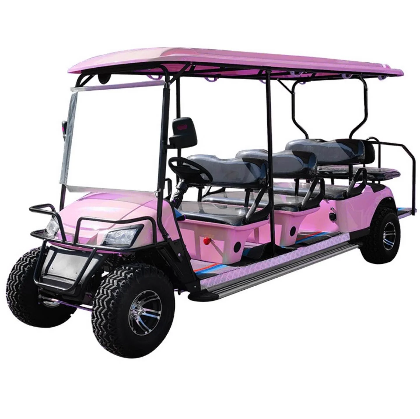 2025 Exclusive New Design Products Parison 4 Rota Golf Cart Pink Cum 8 Viatorum Electric Utilitas Vehiculum 2025SDZX12PTPR213