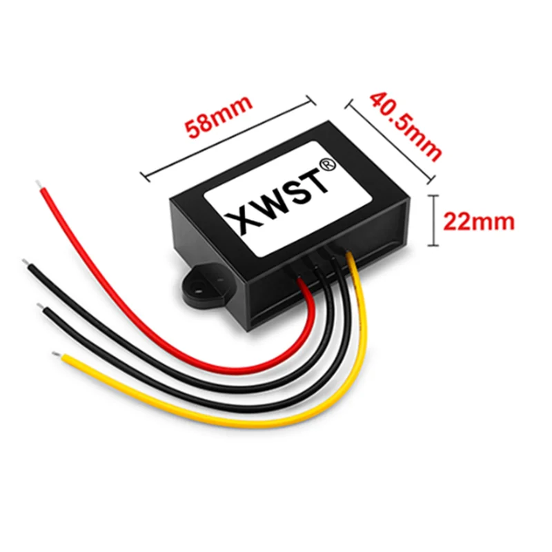 Dc-dc Step-up Converter 3-11v 3V 4V 5V 6V 7V 8V 9V 10V 11V to 12v Boost Voltage Waterproof  Converters 1A 1.5A 2A 2.5A for Car