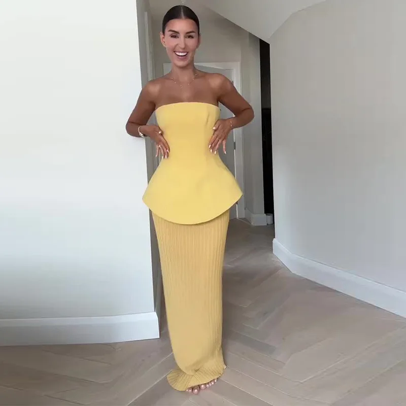 seersucker dresses women Afends Womens Asta - Seersucker Maxi Dress