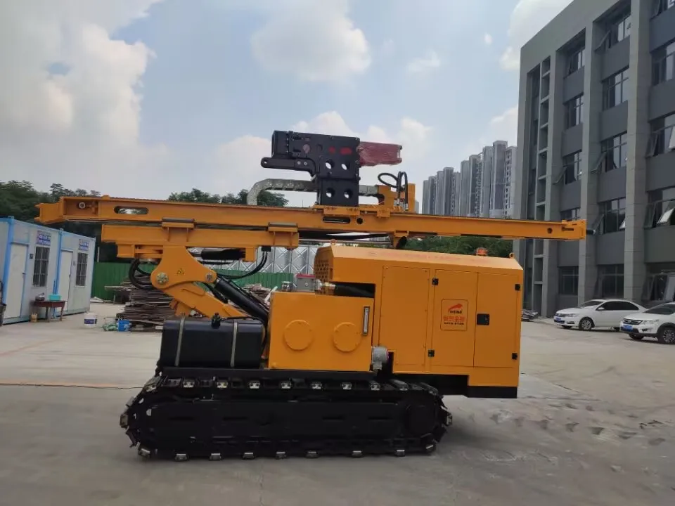 Helical Pier Driver Ground Screw Installation Machine Screw Pile for Ground System