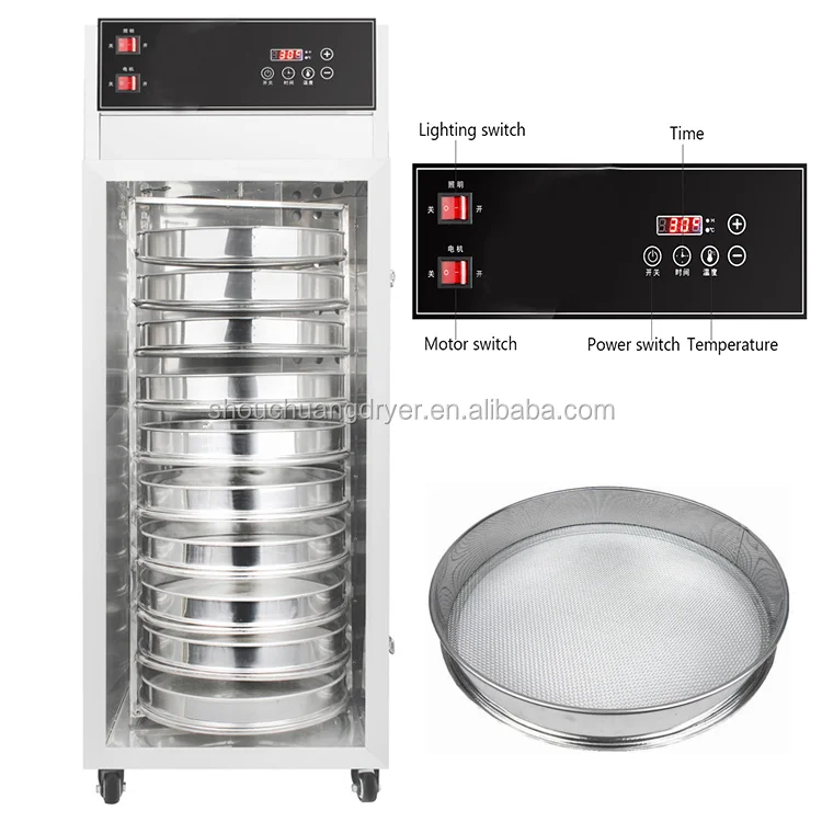 10 Layers Commercial Stainless Steel Food Dehydrator For Food And