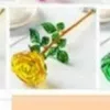 กล่องของขวัญคริสตัลโรสสีสันสดใส (สีเหลือง)