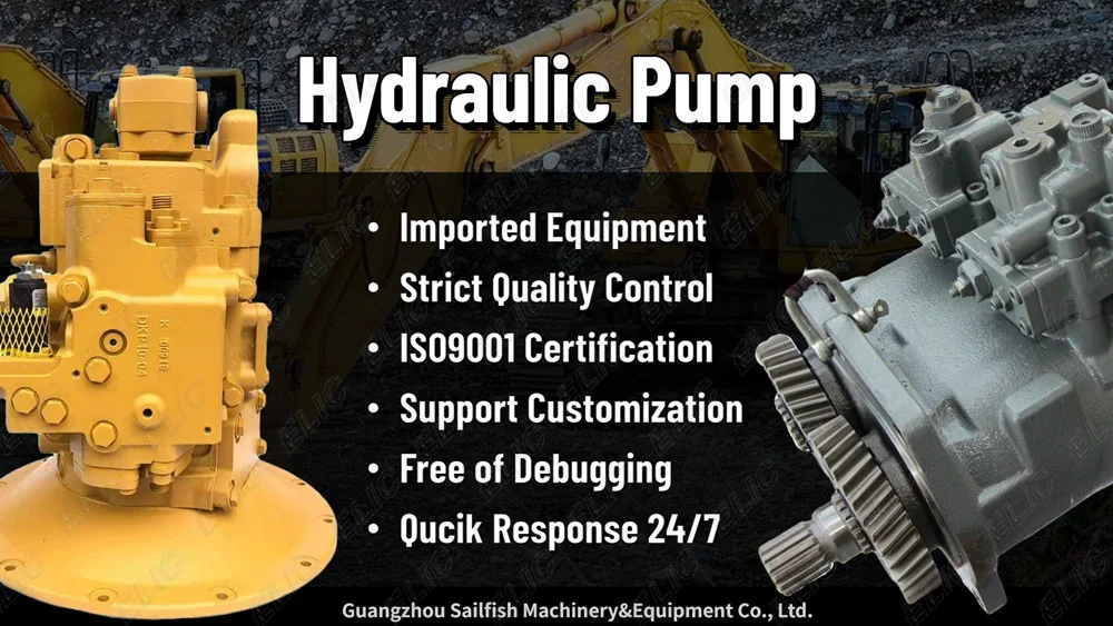 Road Roller Bomag Hydraulic Main Piston Pump Excavator Hydraulics Pump