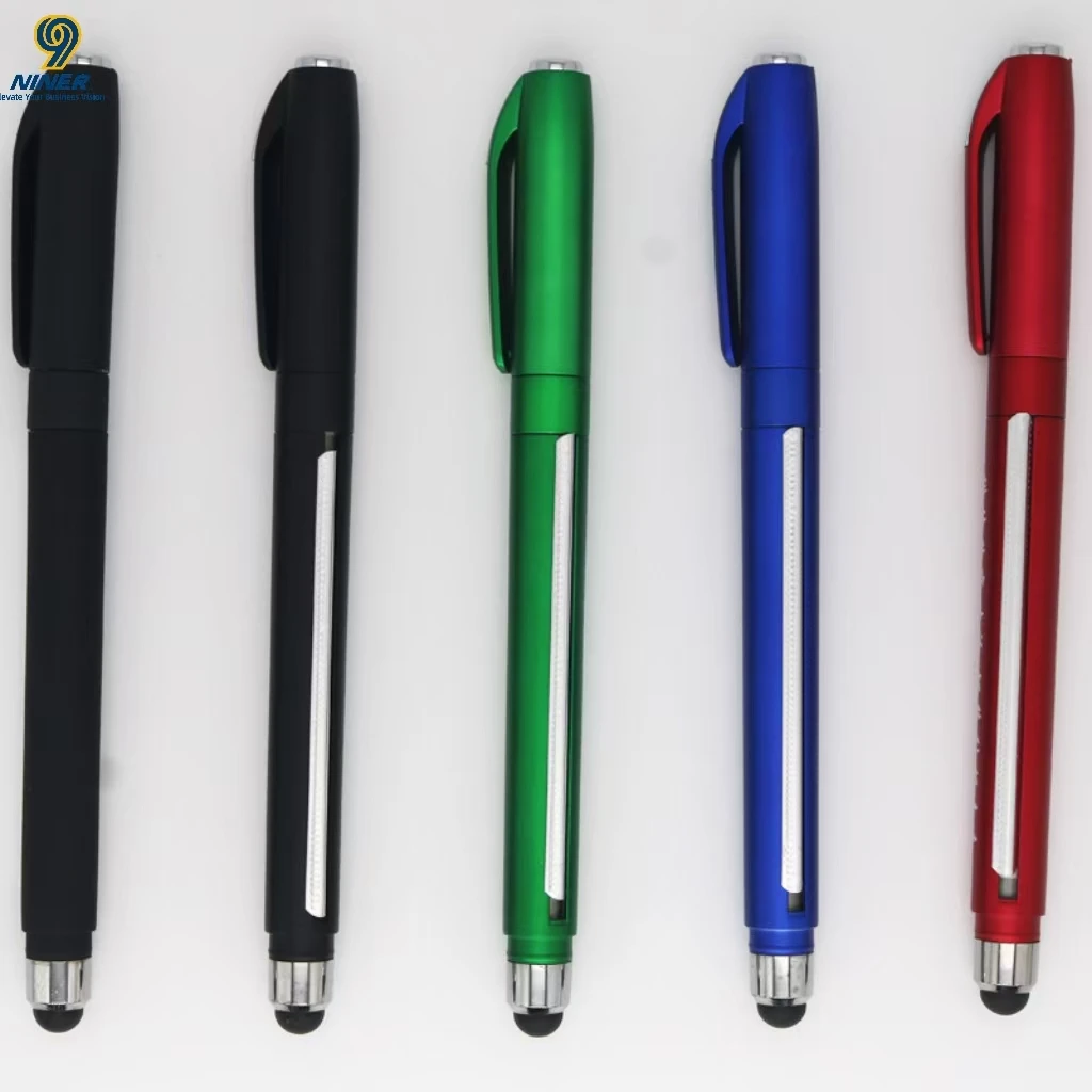 Custom Logo Corporate Business Novelty Plastic Drawing Marketing Advertising Banner Ballpoint Pens Promotional