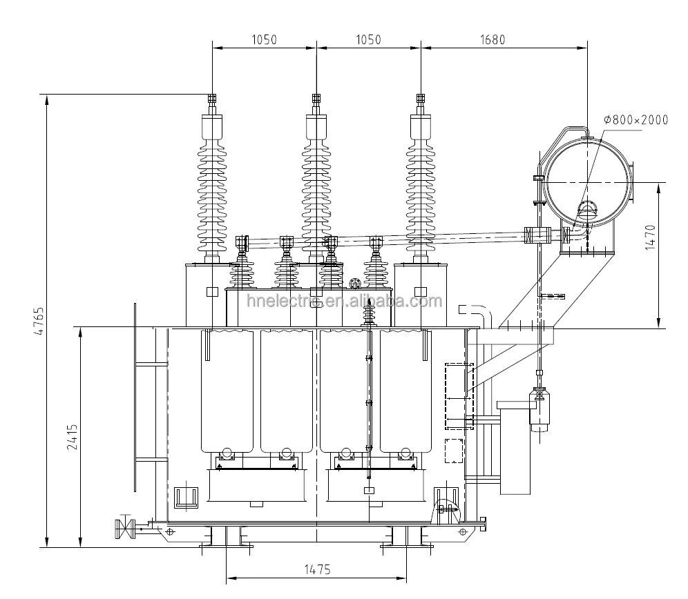 18mva Transformer 69kv Transformer 31500kva 66kv 72.5kv Power