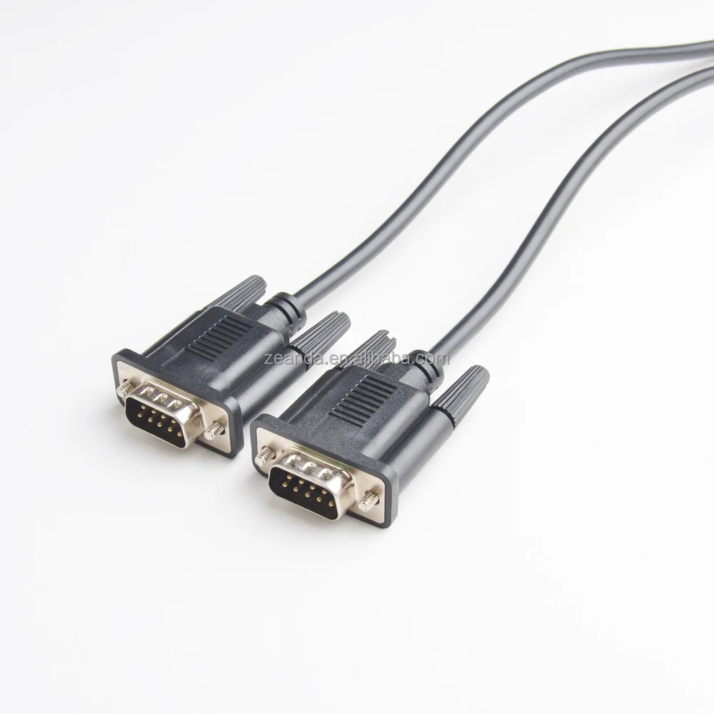 Customized Db9 Male To Male Cable For Vga - Buy Db9 To Rca Cable rs232 ...