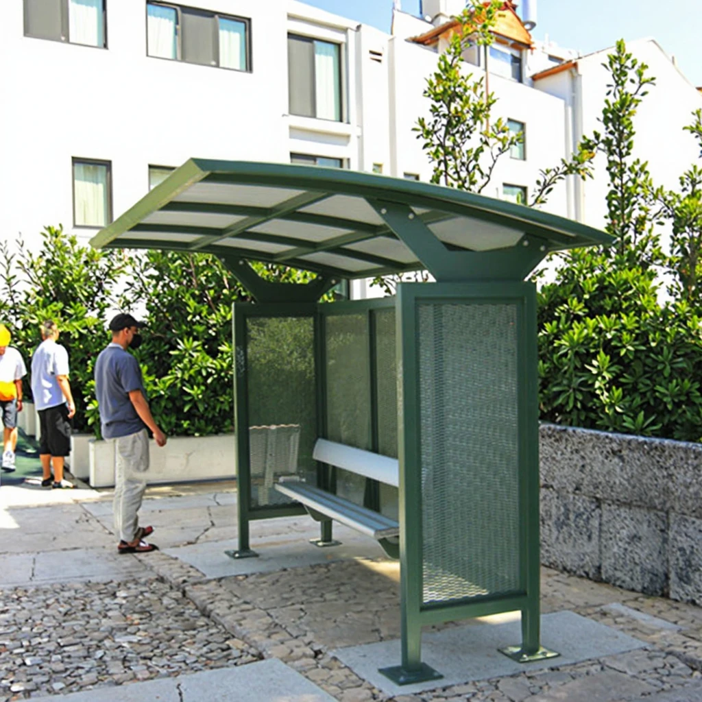 Design and Manufacture and Install Solar Bus Stop Shelter