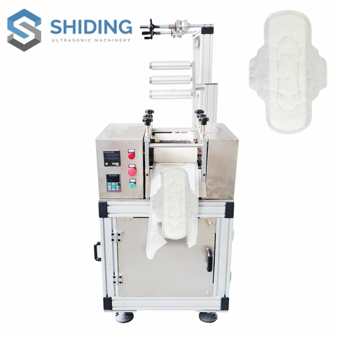 Automatic Female Sanitary Napkin Making Machine Woman Pad Equipment