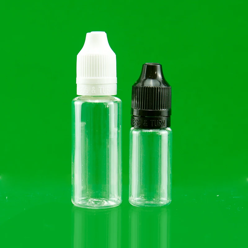 product 10ml 20ml pet plastic packaging empty plastic cap liquid oil bottles with childproof cap-34