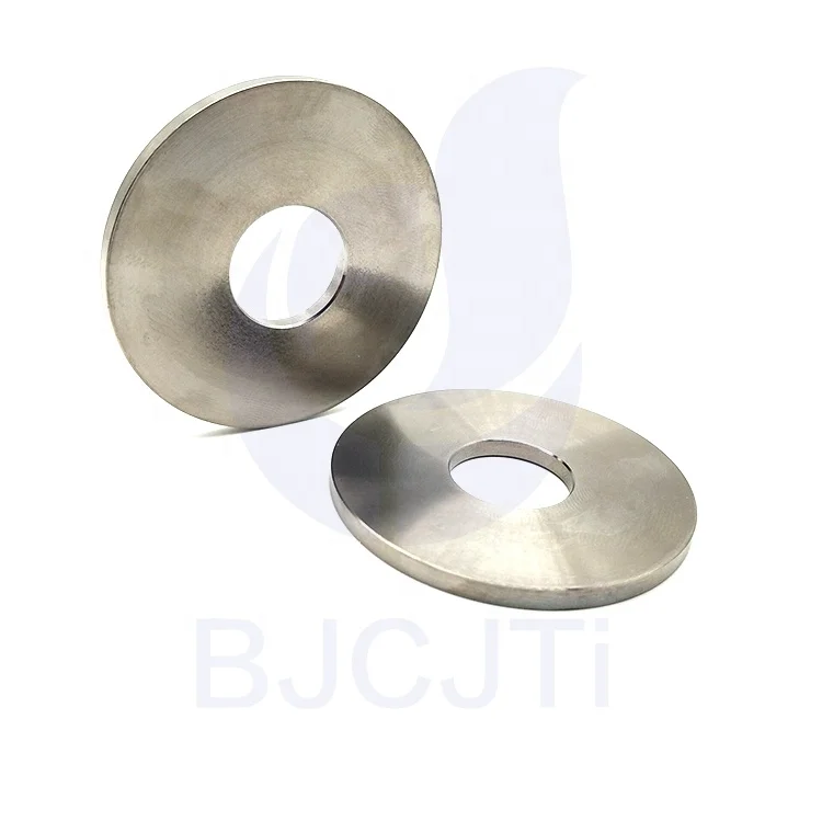 large size washers pure titanium  titanium alloy with DIN9021  titanium fiat washers