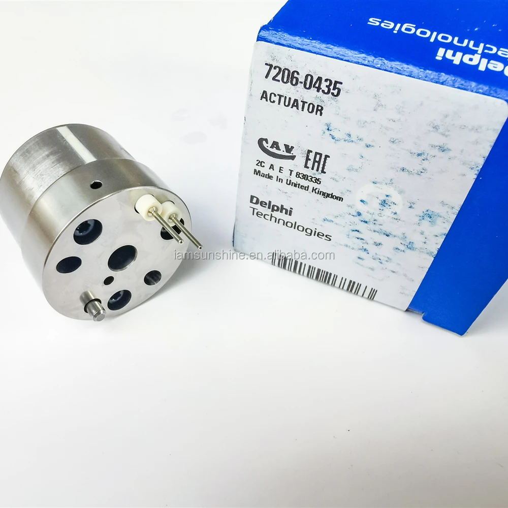 original new injector actuator injector solenoid valve 7206-0435