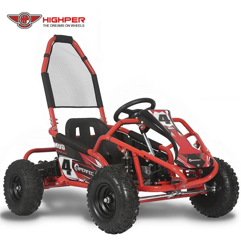 Highper Fastest Kids Buggie Electric Go Kart Adult Go Cart Single Seat Electric Go Karts 1000w