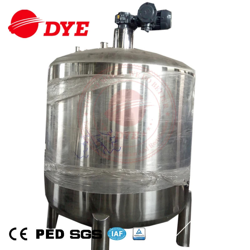 Емкость для хранения из нержавеющей стали, смешивающий бак с мешалкой