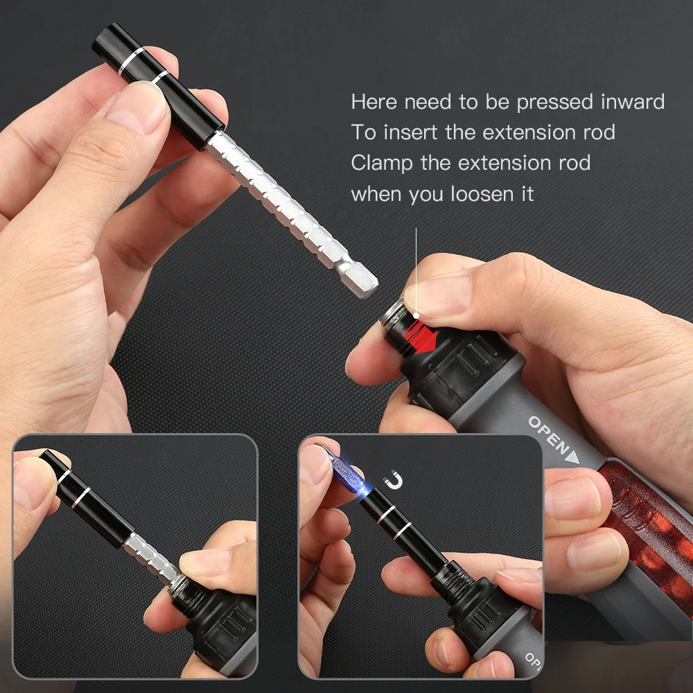 Multifunctional 47 in 1 Precision Slotted Screw Bit Kit Precision Screwdriver Set for Phone Electric Household Repair Tool Kit