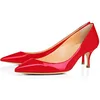 bright red