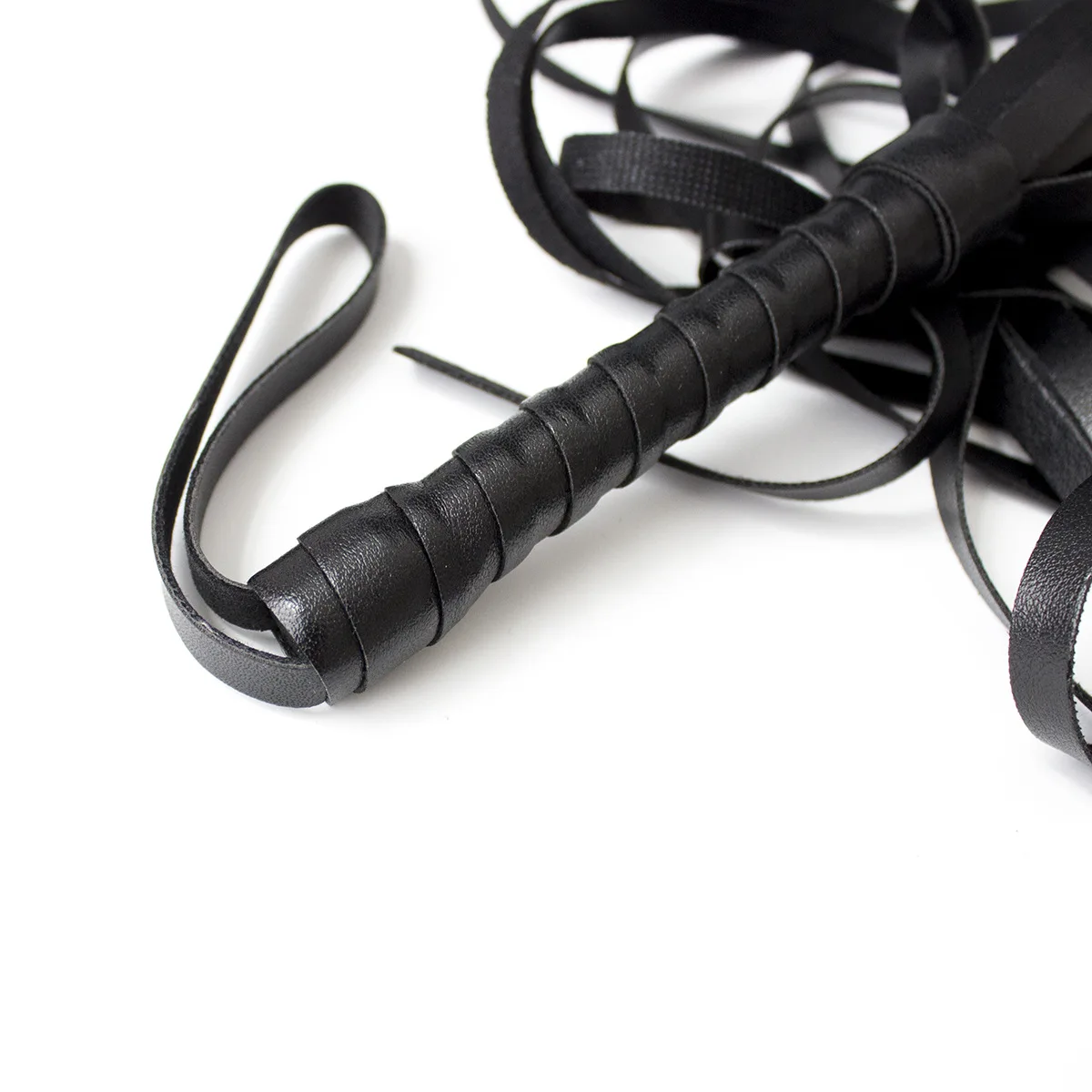 Jouets sexuels en cuir PU pour adultes, fouet long sexy BDSM bondage fétiche pour jeu de couple et flirt, pagaie SM