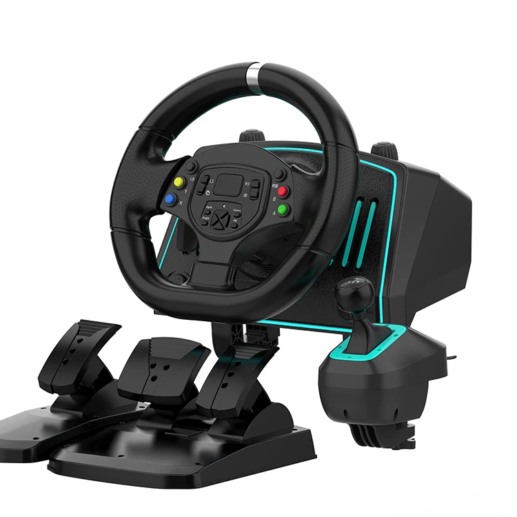 Racing Wheel With Speaker Game Accessories 14 Gear H-gear 1080 Degree ...