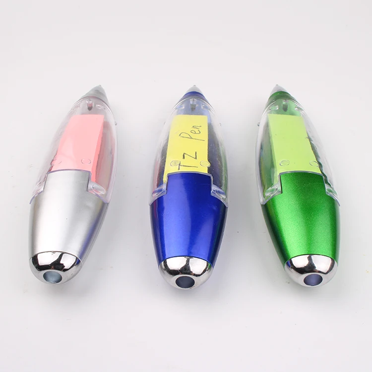Multi-function Pen Sticker Paper LED Light Ball Neck Hang Pens