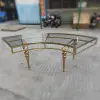 gold+clear top