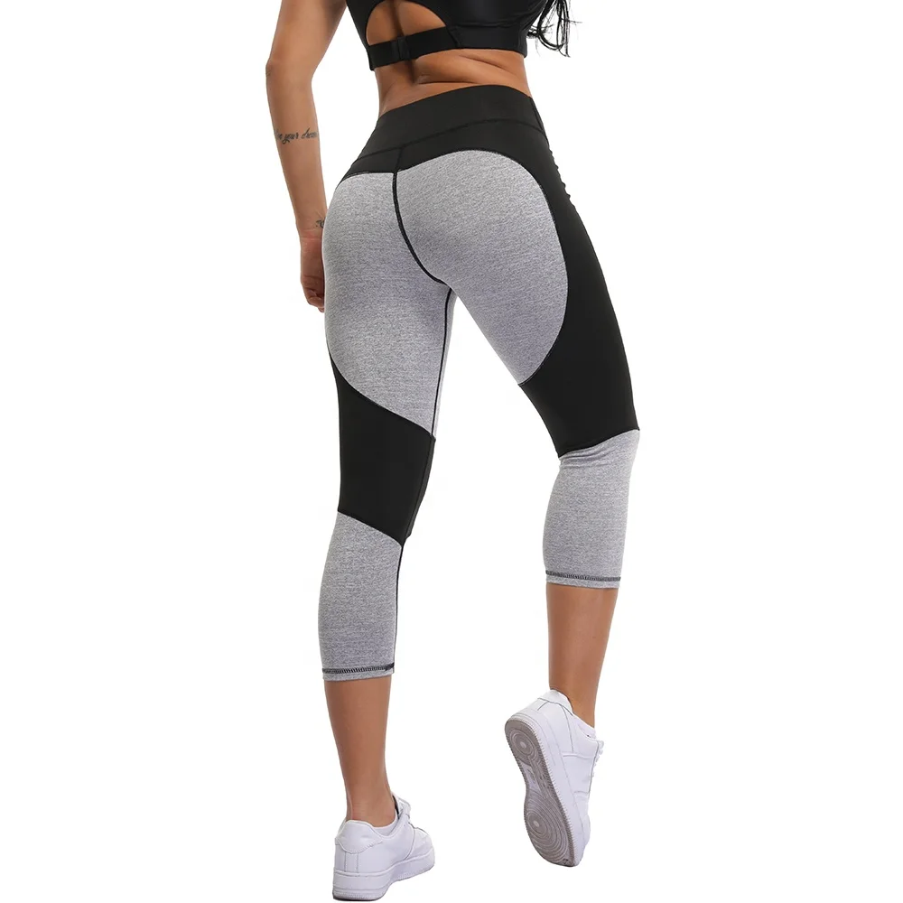 Compression Capri Running Pants