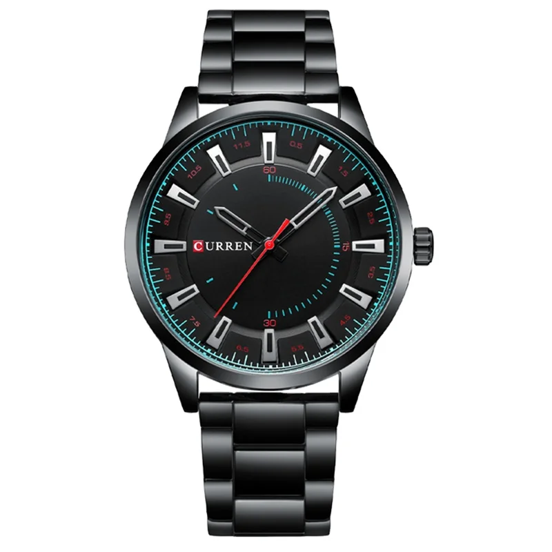 CURREN Sport Men Watch Top Brand Luxury Business Waterproof Male Clock Stainless Steel Quartz Man Wristwatch Gift 8406