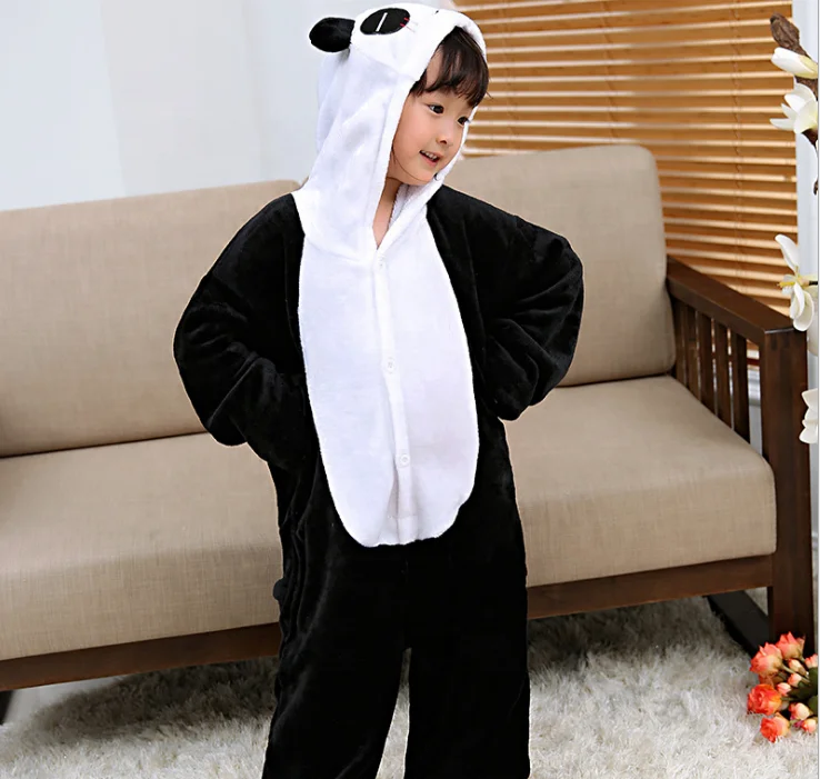 Panda Kids Animal Onesie Pajamas With Drop Seat - Buy Kids Animal Onesie,Animal  Onesie,Animal Onesie Pajamas With Drop Seat Product on 