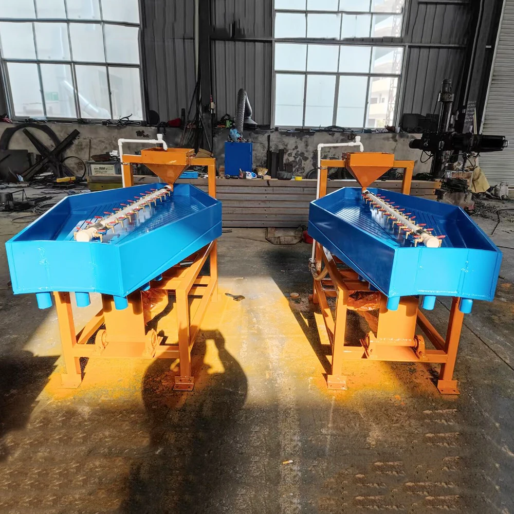 Small Scale Fine Gold Separation Gravity Separator Gemini Shaking Table for Gold Extraction