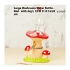 Big Mushroom Water Bottle - Red (without water bottle)