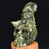 Elf Skulls Carving